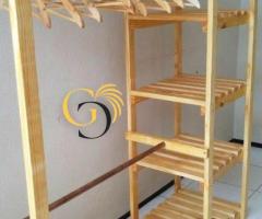 WOOD CLOSET